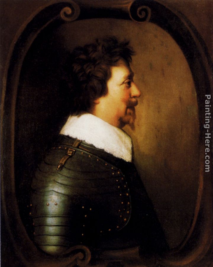 Portrait Of Frederik Hendrik painting - Gerrit van Honthorst Portrait Of Frederik Hendrik art painting